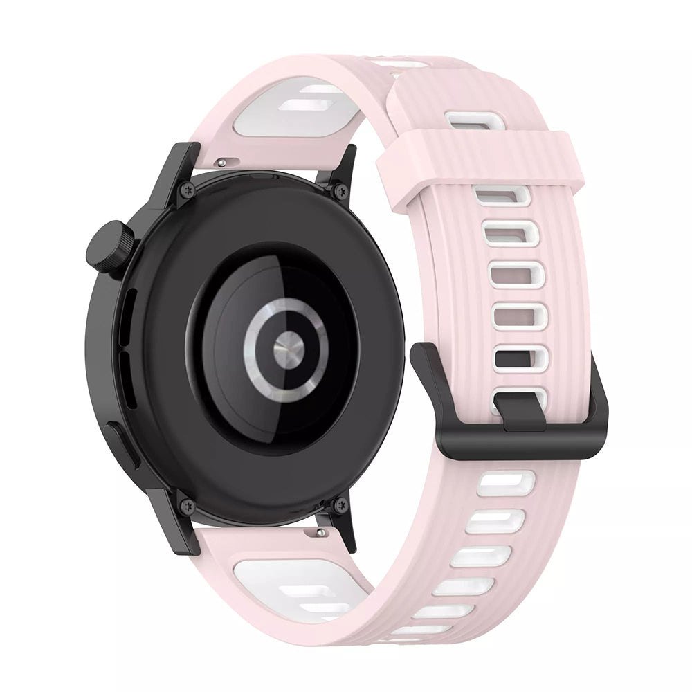 Techsuit W002 rem för Samsung Galaxy Watch / Huawei Watch Series, 20mm, Rosa