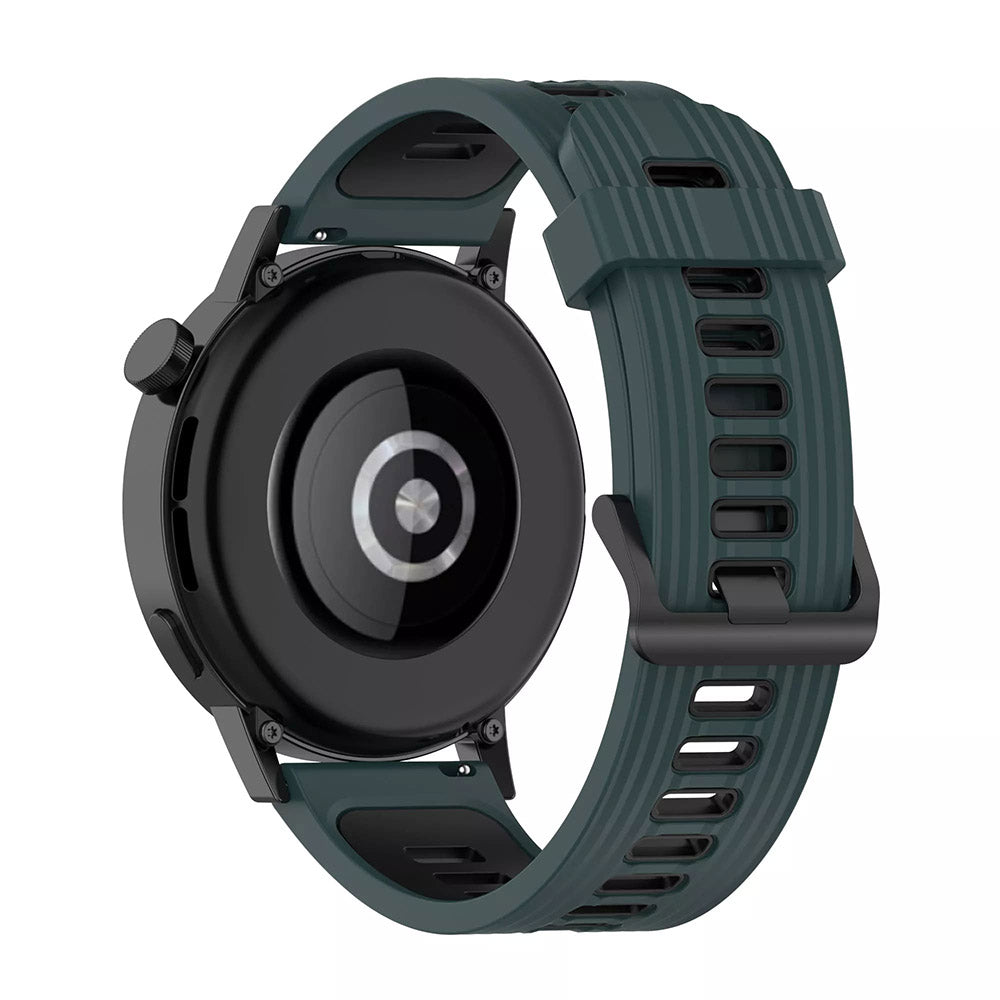 Techsuit W002 rem för Samsung Galaxy Watch / Huawei Watch Series, 20mm, Grön