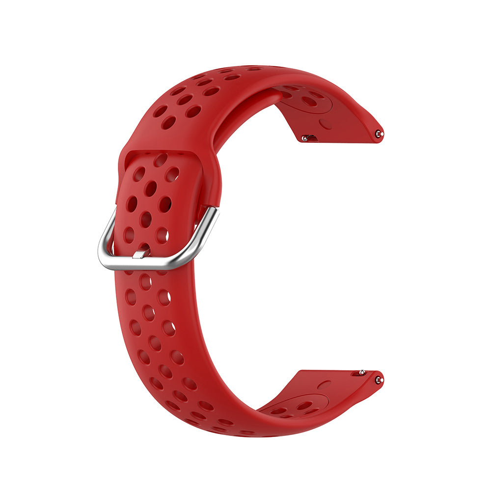 Techsuit W004 rem för Samsung Galaxy Watch / Huawei Watch Series, 20mm, Rosa