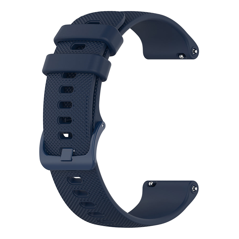 Techsuit W006 rem för Huawei Watch / Garmin Watch Series, 18mm, Blå