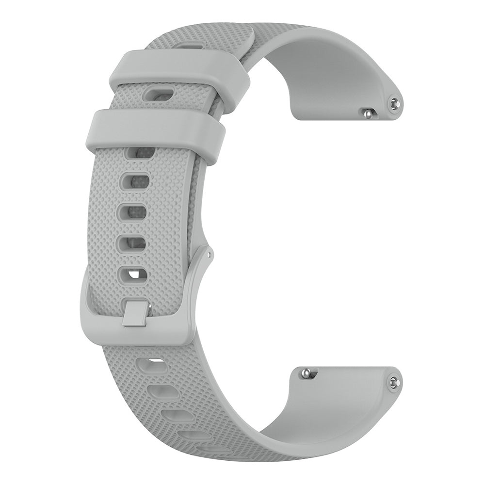 Techsuit W006 rem för Huawei Watch / Garmin Watch Series, 18mm, Grå