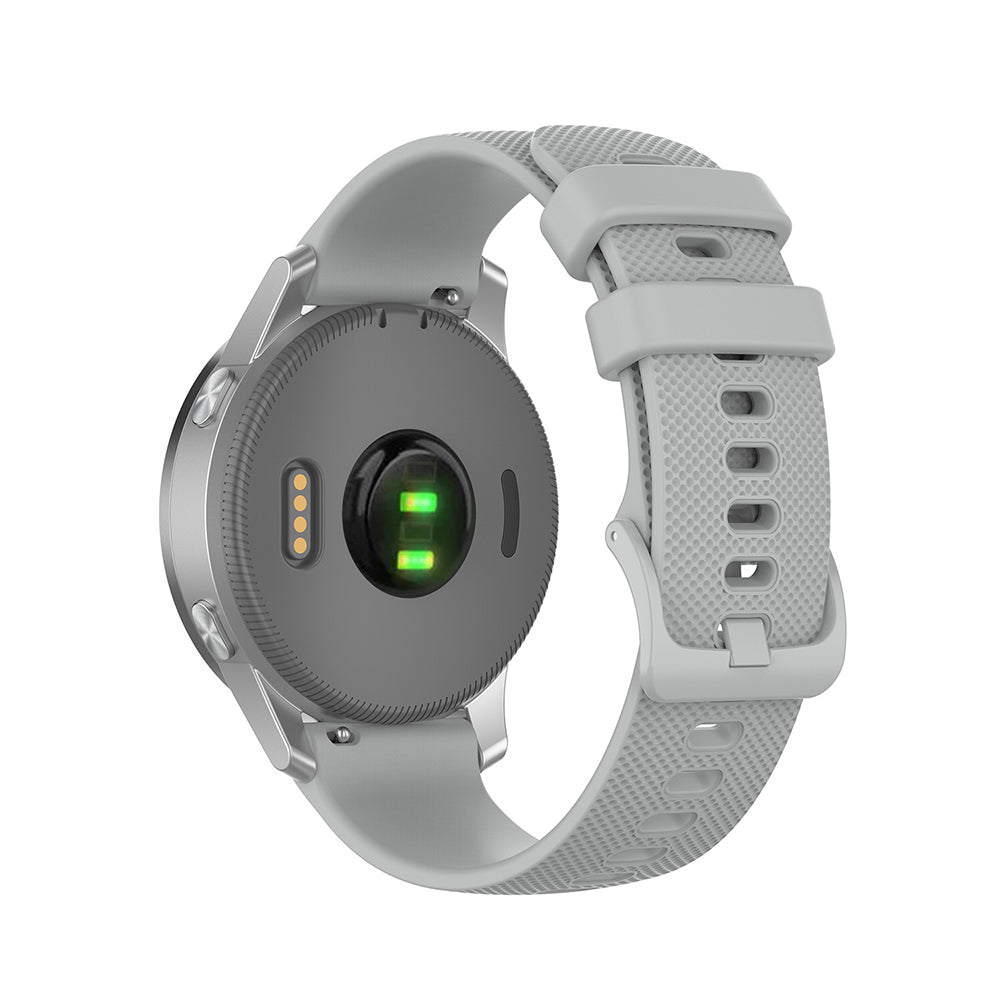 Techsuit W006 rem för Huawei Watch / Garmin Watch Series, 18mm, Grå