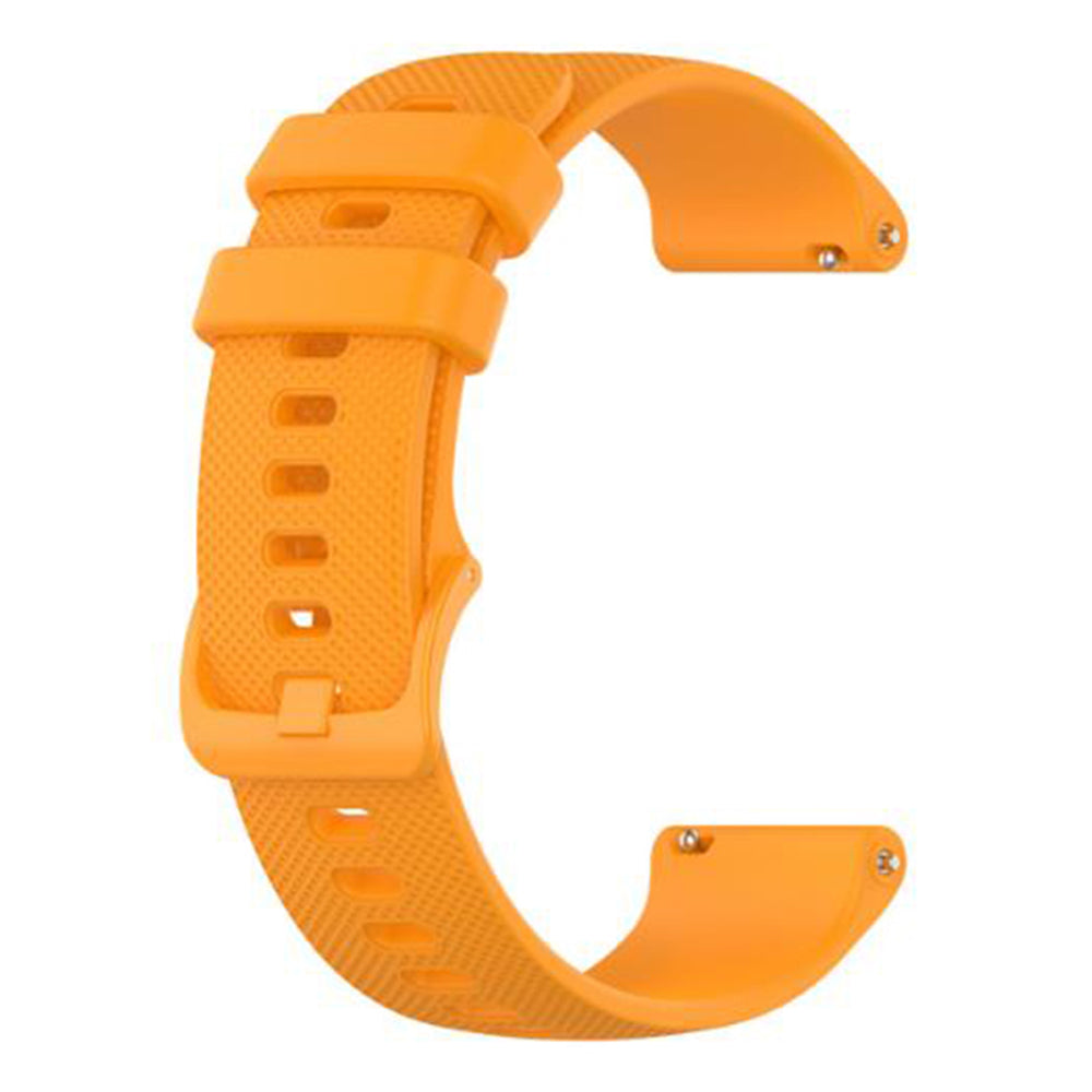 Techsuit W006 rem för Huawei Watch / Garmin Watch Series, 18mm, Orange