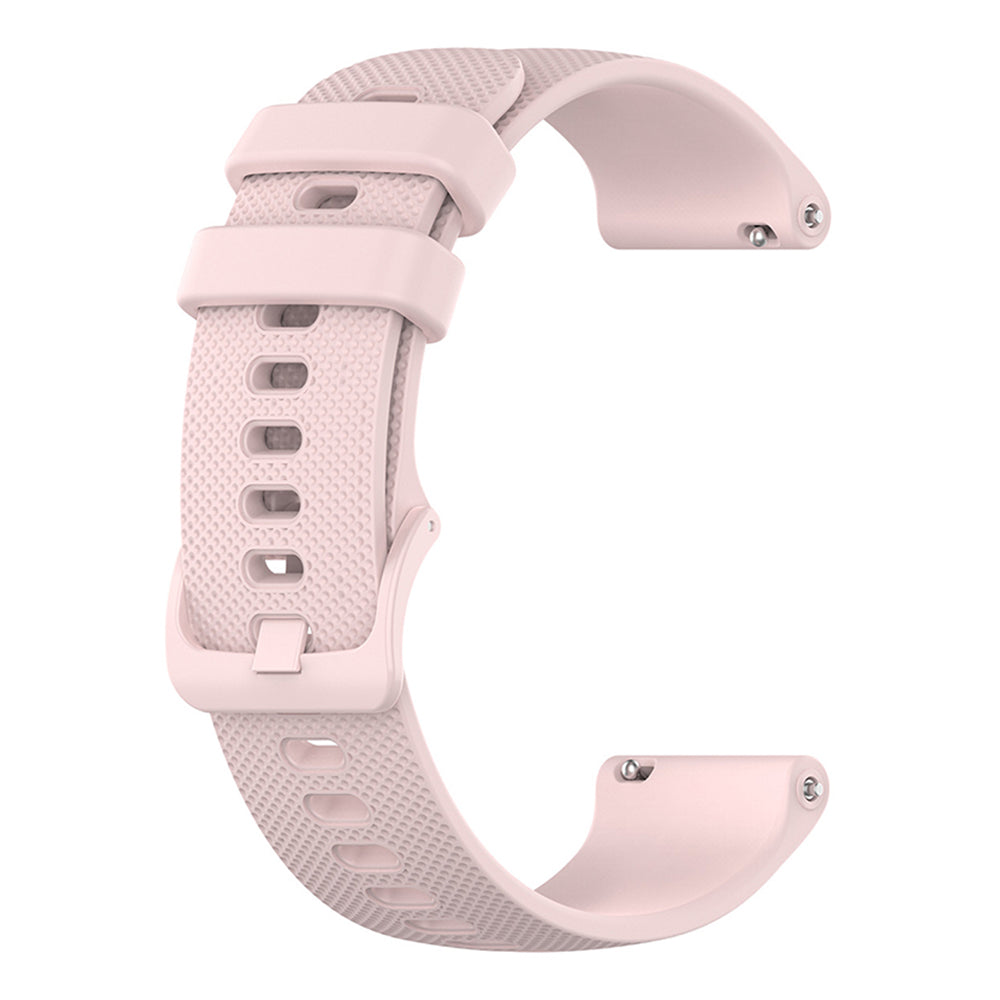 Techsuit W006 rem för Huawei Watch / Garmin Watch Series, 18mm, Rosa