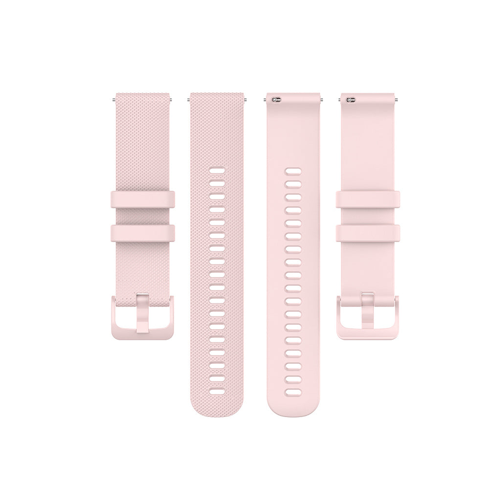 Techsuit W006 rem för Huawei Watch / Garmin Watch Series, 18mm, Rosa