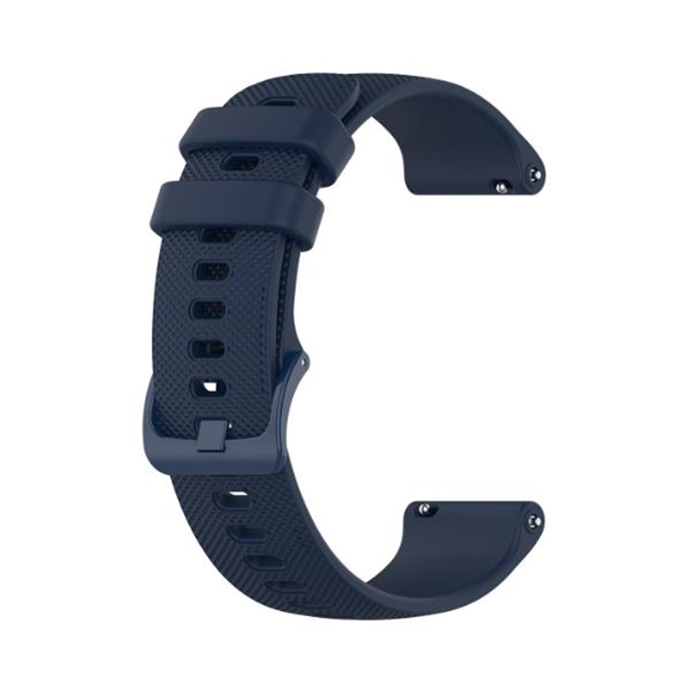 Techsuit W006 rem för Samsung Galaxy Watch / Huawei Watch Series, 20mm, Blå