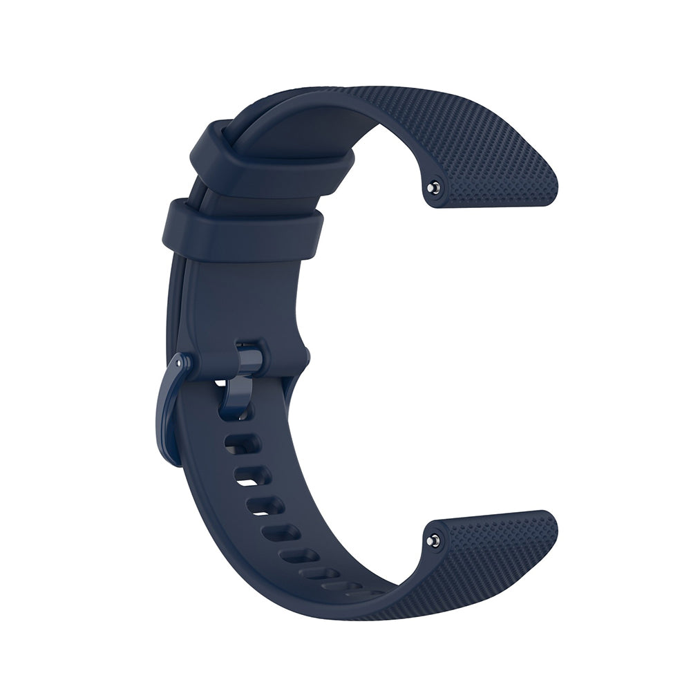 Techsuit W006 rem för Samsung Galaxy Watch / Huawei Watch Series, 20mm, Blå