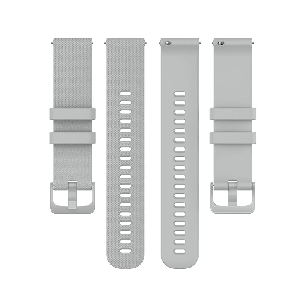 Techsuit W006 rem för Samsung Galaxy Watch / Huawei Watch Series, 20mm, Grå