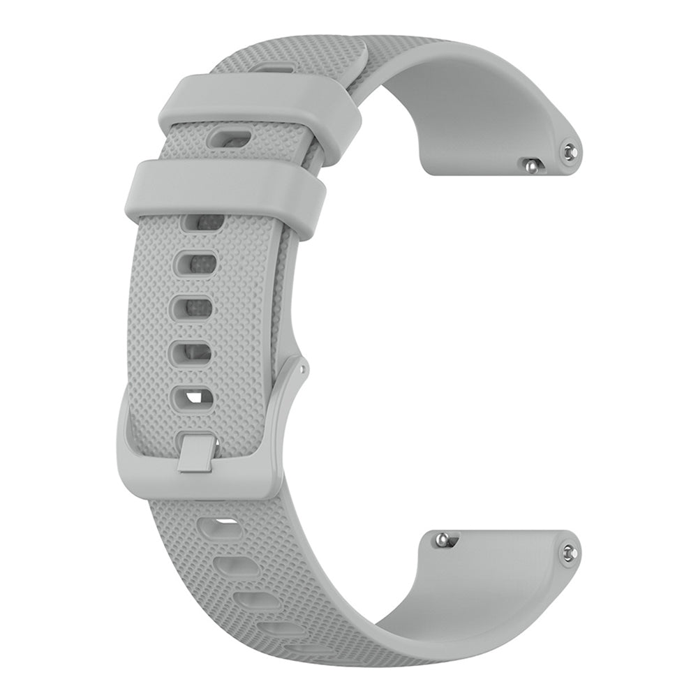 Techsuit W006 rem för Samsung Galaxy Watch / Huawei Watch Series, 20mm, Grå