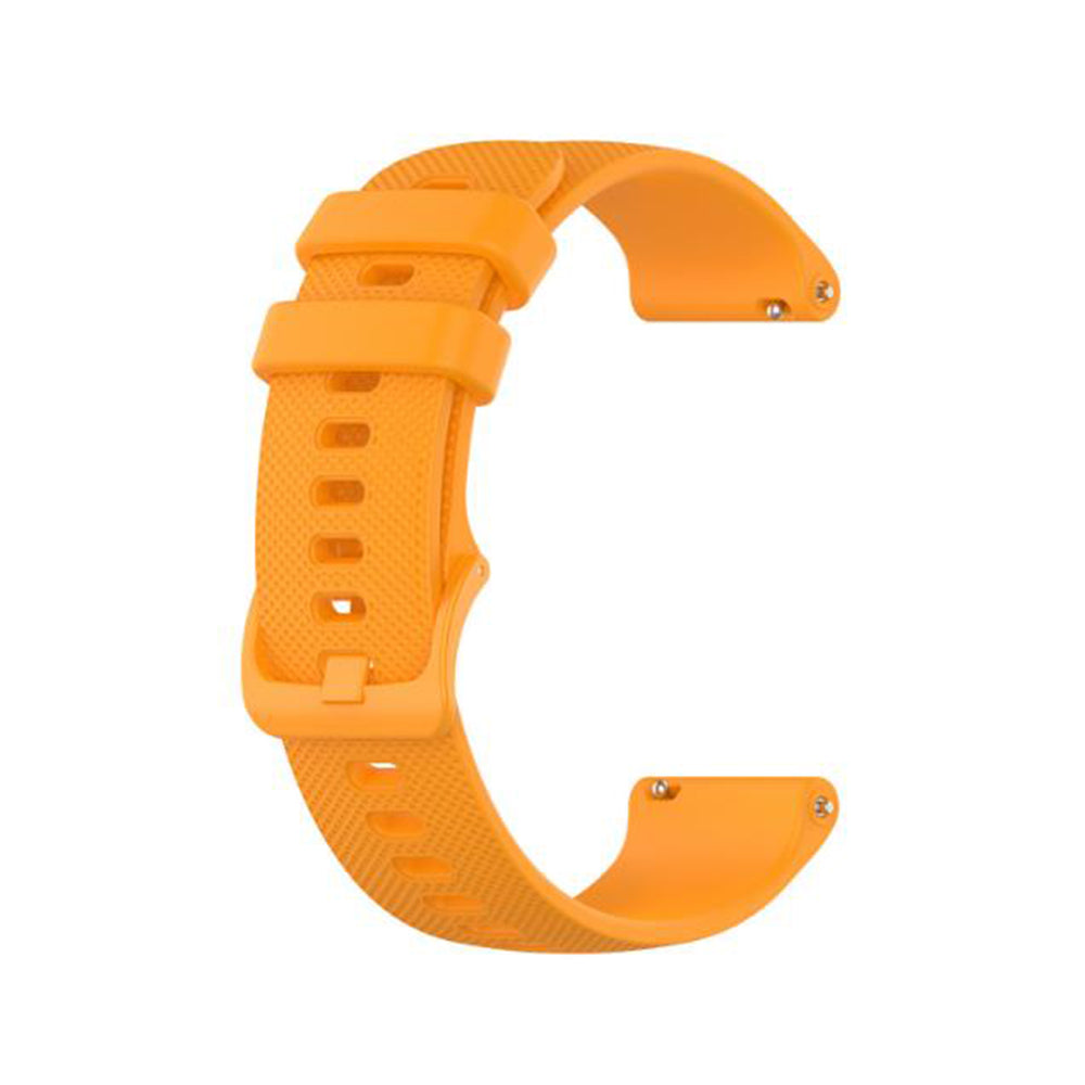 Techsuit W006 rem för Samsung Galaxy Watch / Huawei Watch Series, 20mm, Orange