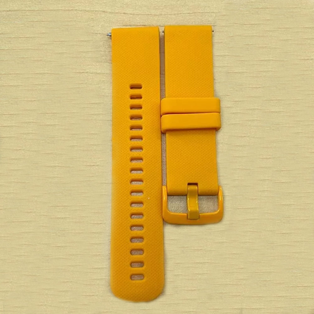 Techsuit W006 rem för Samsung Galaxy Watch / Huawei Watch Series, 20mm, Orange