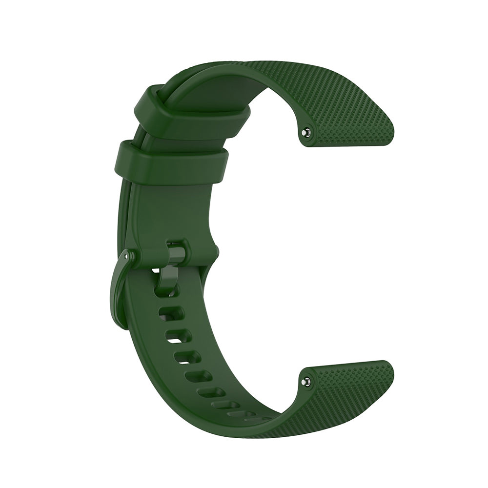 Techsuit W006 rem för Samsung Galaxy Watch / Huawei Watch Series, 22mm, Grön