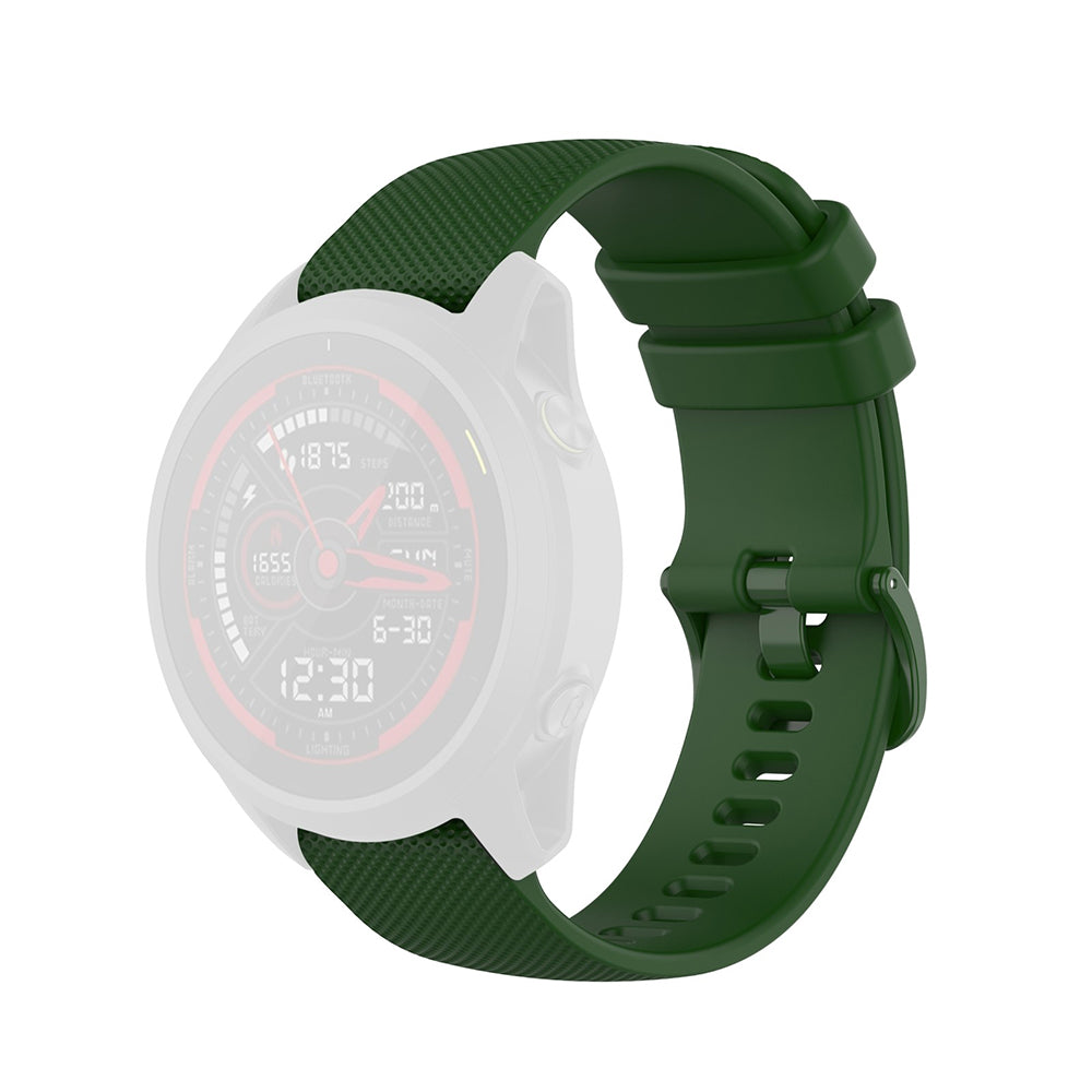 Techsuit W006 rem för Samsung Galaxy Watch / Huawei Watch Series, 22mm, Grön