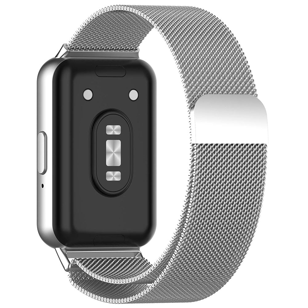 Techsuit W009-band för Samsung Galaxy Fit3 R39M, Silver