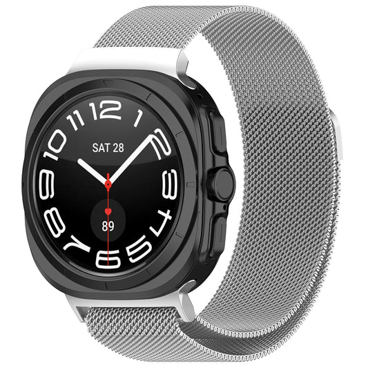 Techsuit W009 rem för Samsung Galaxy Watch Ultra, Silver