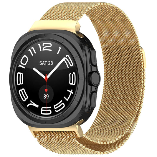 Techsuit W009 rem för Samsung Galaxy Watch Ultra, Guld