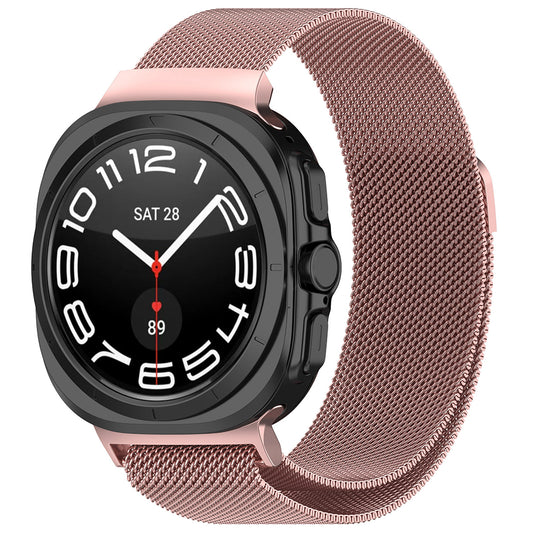 Techsuit W009 rem för Samsung Galaxy Watch Ultra, Rosa