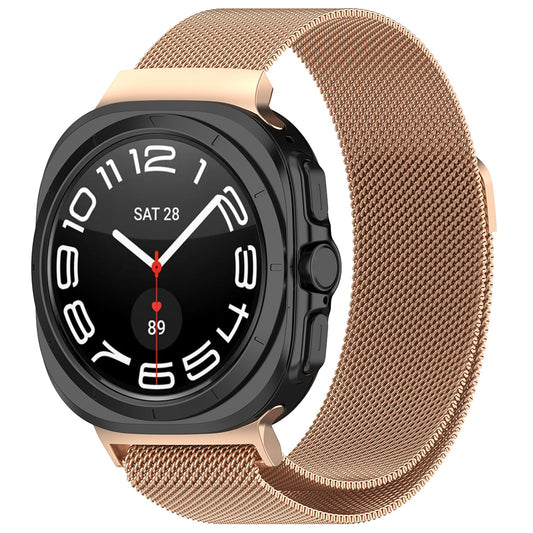 Techsuit W009 rem för Samsung Galaxy Watch Ultra, Roséguld