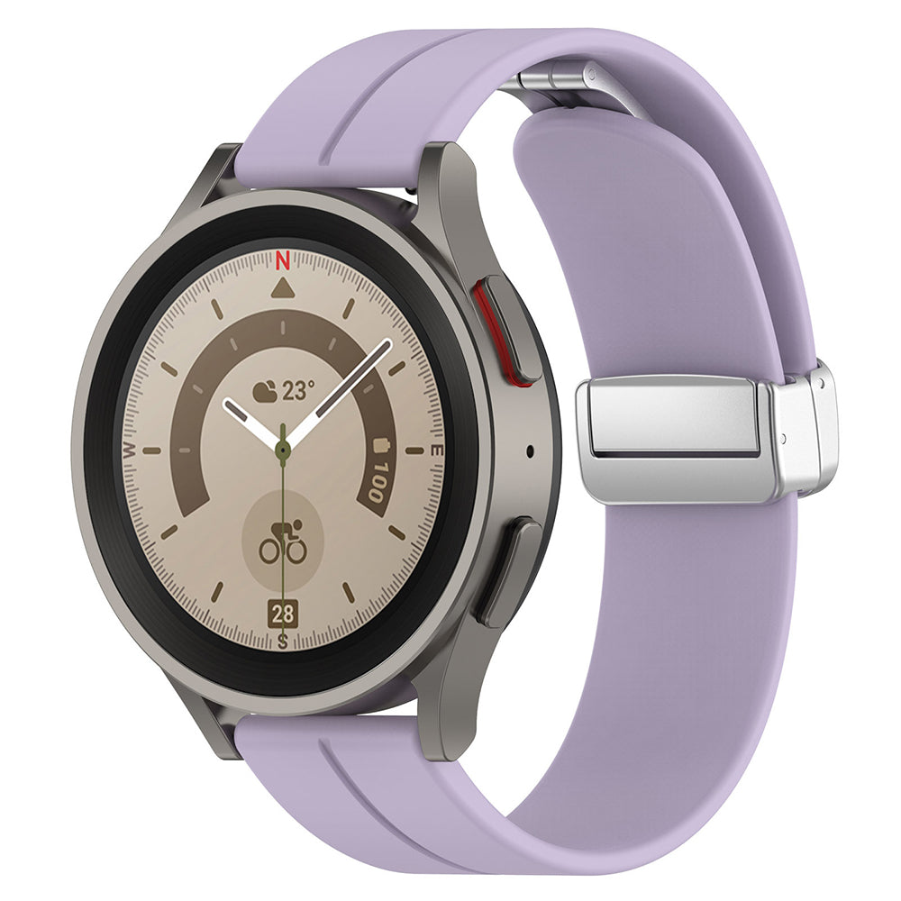 Techsuit W011 rem för Huawei Watch / Xiaomi Watch Series, 22mm, Lila