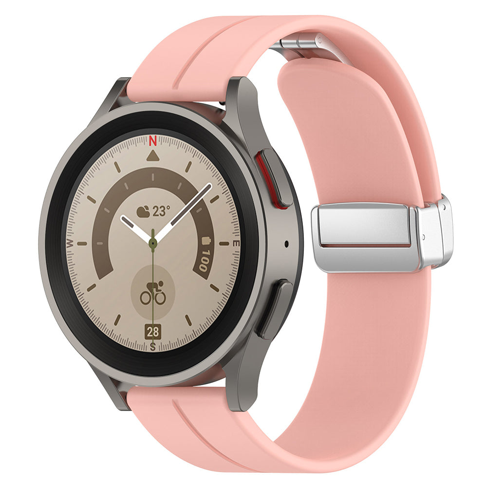 Techsuit W011 rem för Huawei Watch / Xiaomi Watch Series, 22mm, Rosa