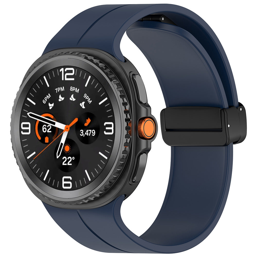 Techsuit W011-armband för Samsung Galaxy Watch8 / Watch8 Classic-serien, Marinblå