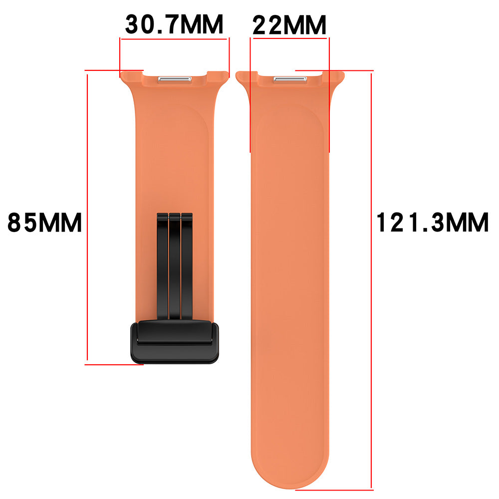 Techsuit W011 rem för Samsung Galaxy Watch8 / Watch8 Classic Series, Svart