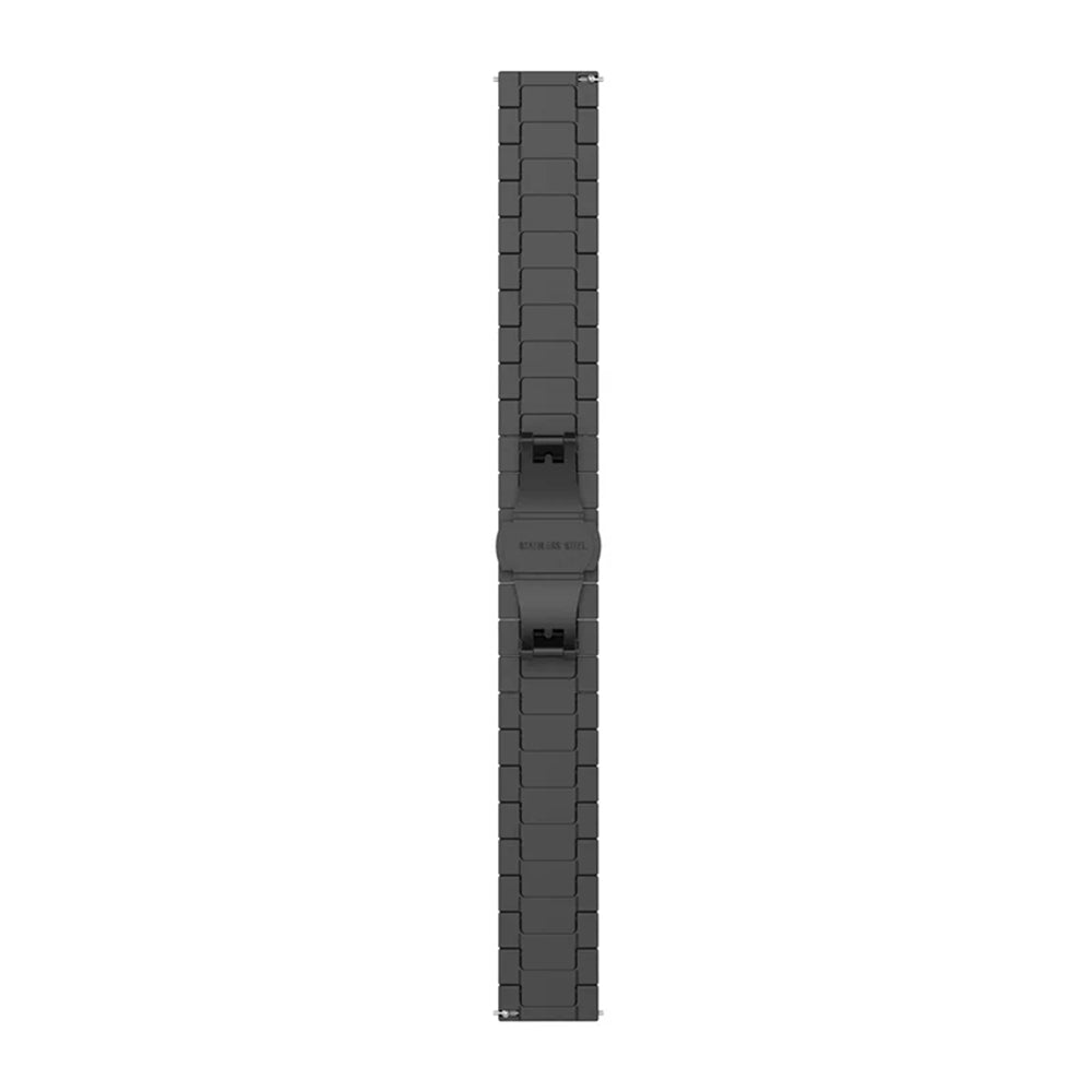 Techsuit W012 rem för Samsung Galaxy Watch / Huawei Watch Series, 20mm, Svart