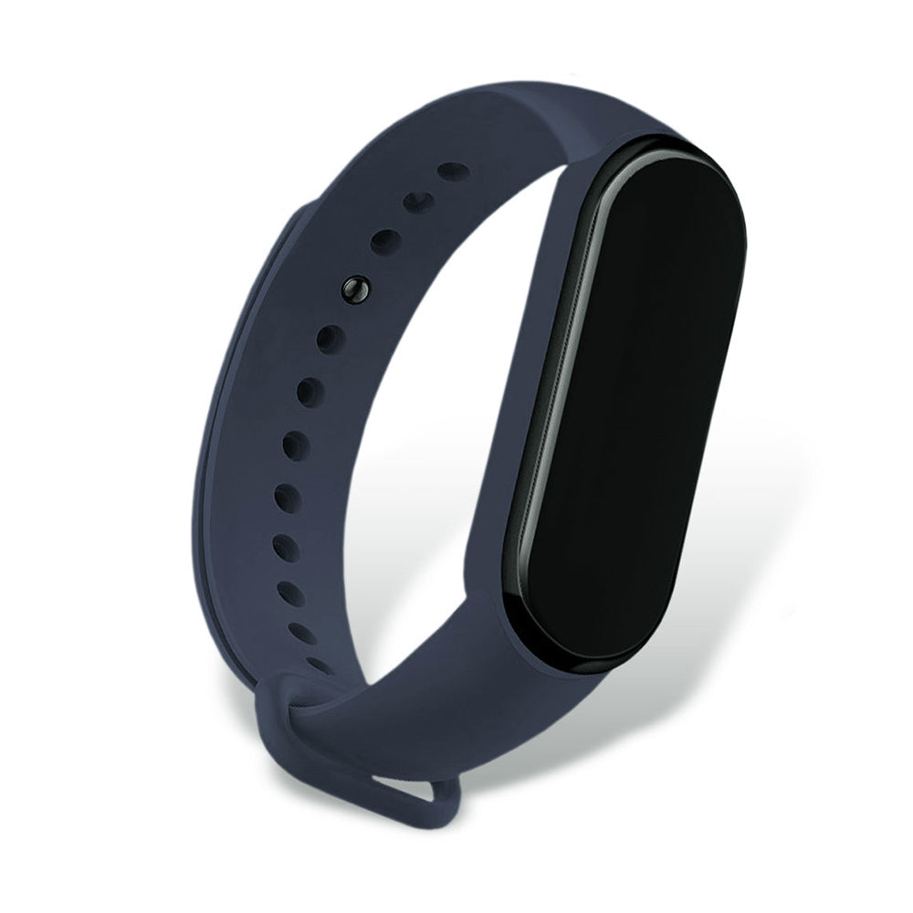 Techsuit W013 rem för Xiaomi Band / Amazfit Band Series, Mörkblå