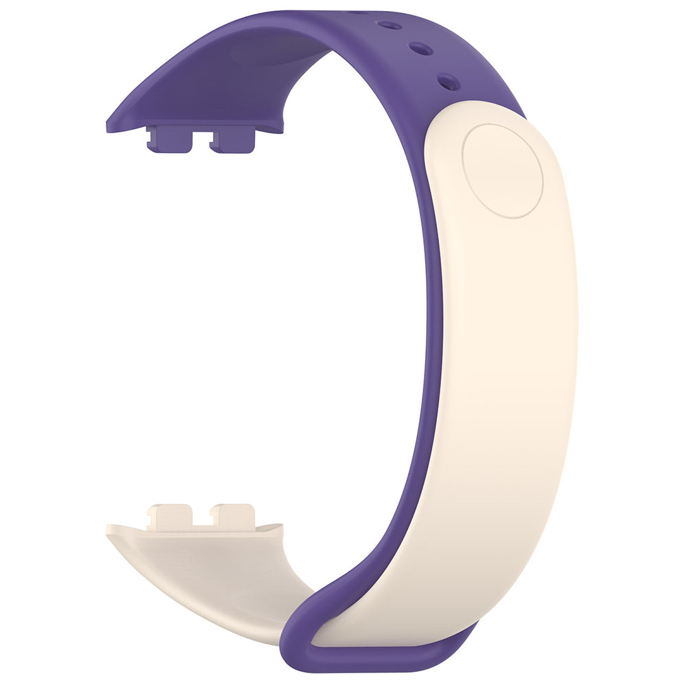 Techsuit W014 rem för Honor Band 9, Krämfärgad Lila