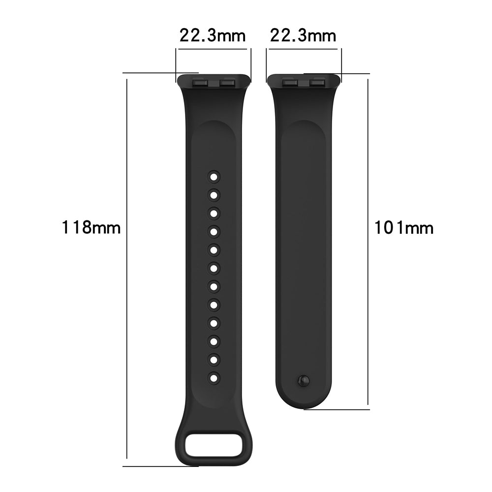 Techsuit W014 rem för Honor Band 9, Krämfärgad Lila