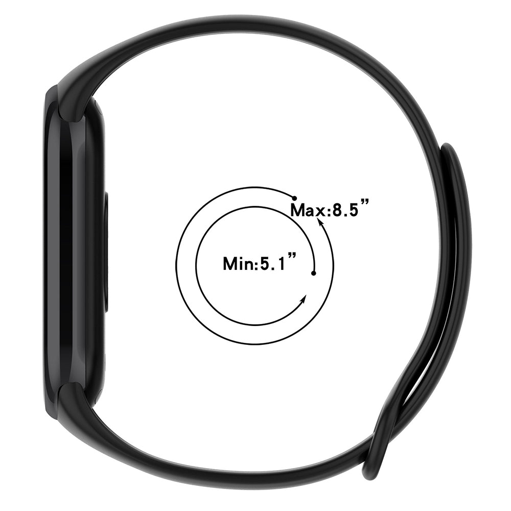 Techsuit W014-armband för Xiaomi Smart Band 10 / 9 / 8, Blå