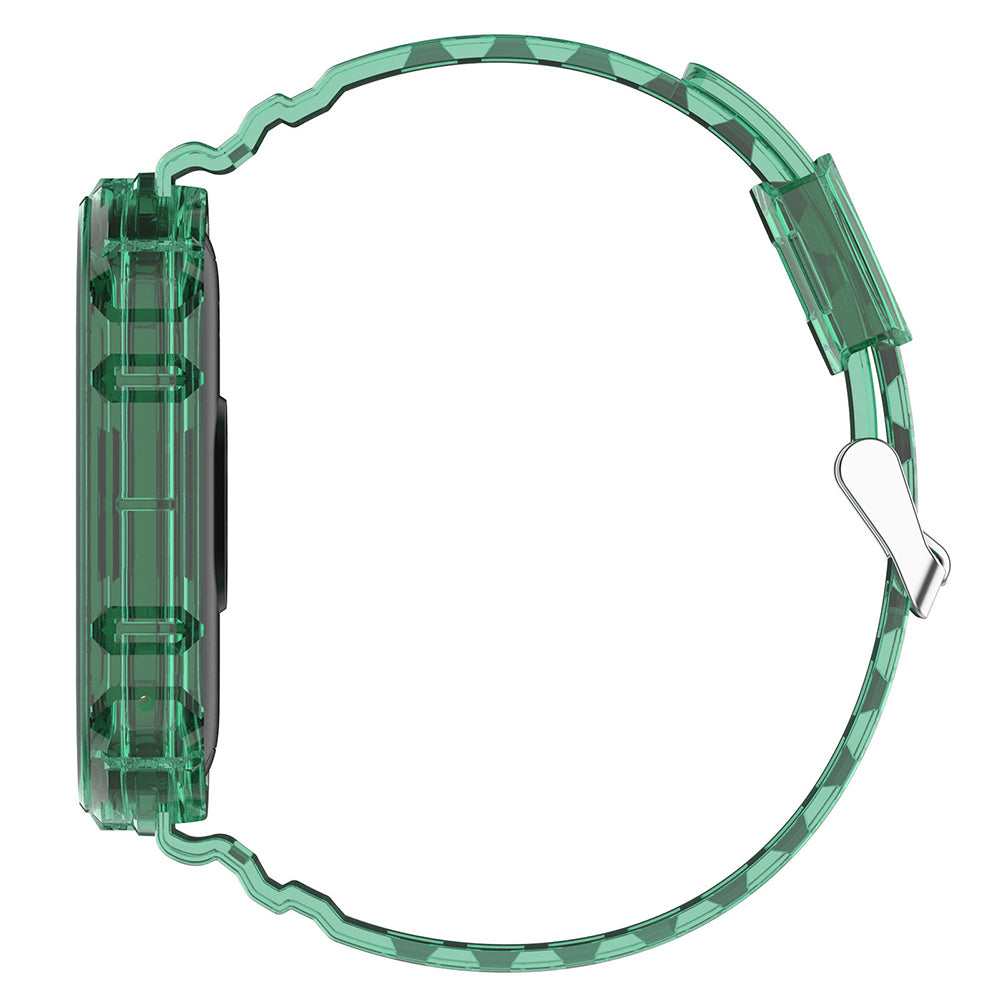 Techsuit W017 rem för Xiaomi Smart Band 9 / 8, Rosa Röd