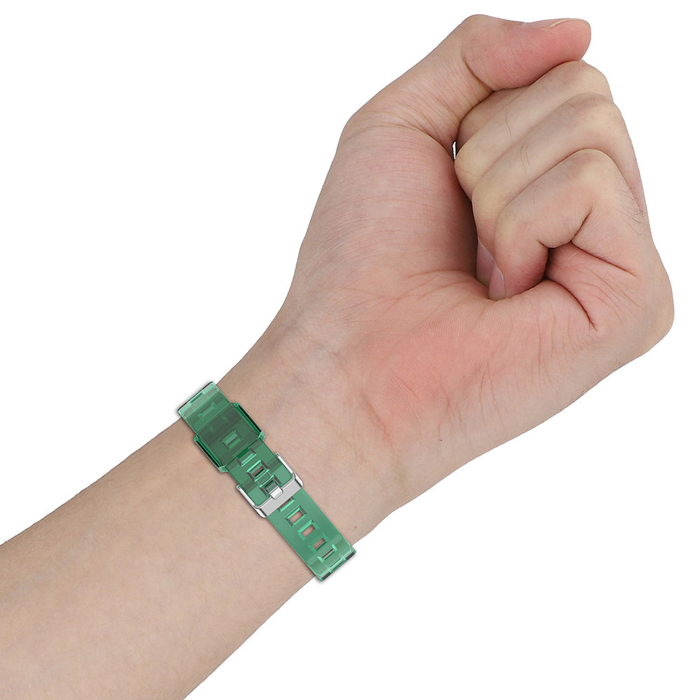Techsuit W017 rem för Xiaomi Smart Band 9 / 8, Rosa Röd