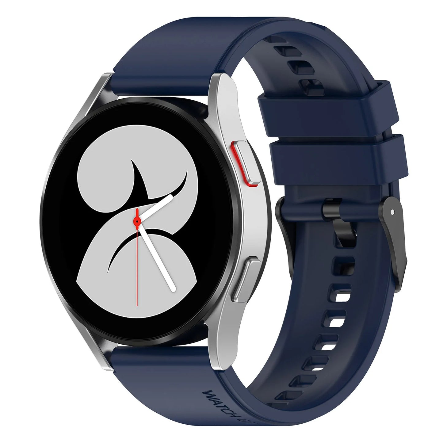 Techsuit W026 rem för Samsung Galaxy Watch / Huawei Watch Series, 20mm, Mörkblå