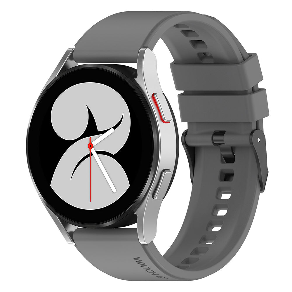 Techsuit W026 rem för Samsung Galaxy Watch / Huawei Watch Series, 20mm, Grå
