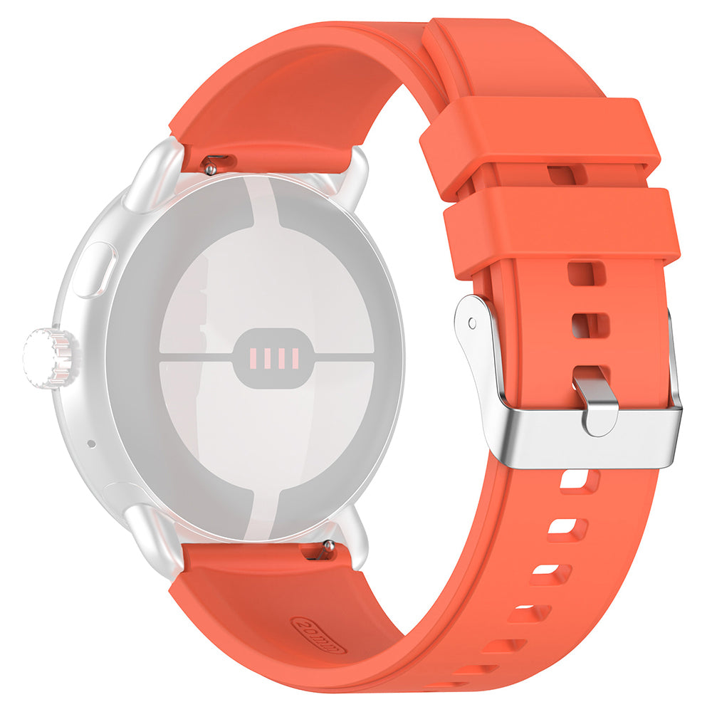 Techsuit W026 rem för Samsung Galaxy Watch / Huawei Watch Series, 20mm, Orange