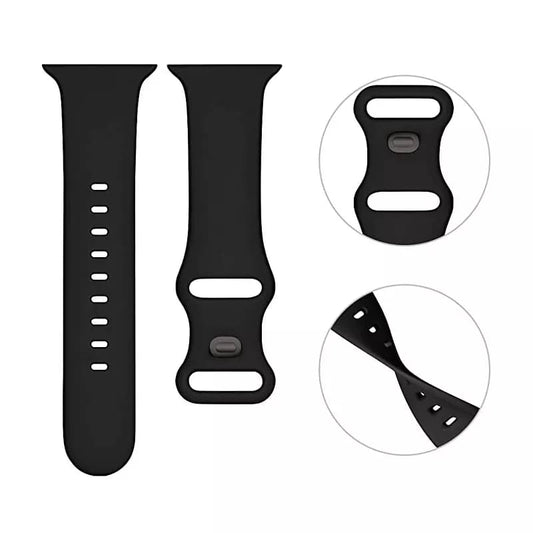 Techsuit W031 rem för Apple Watch 42mm / 41mm / 40mm / 38mm Series, Blekrosa