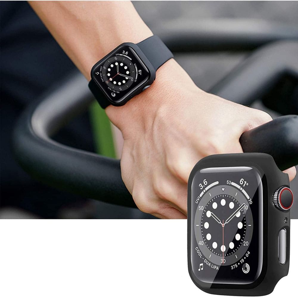 Techsuit W031 Strap for Apple Watch 42mm / 41mm / 40mm / 38mm Series, Black