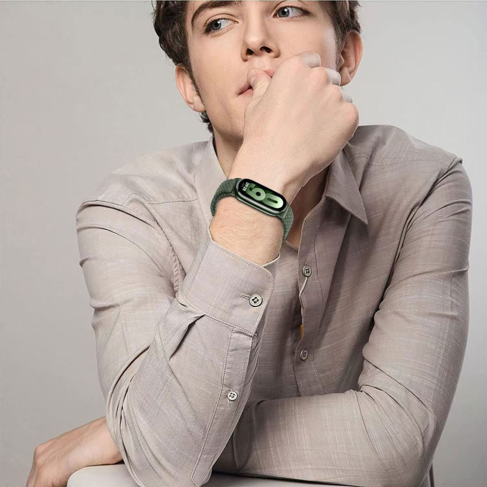 Techsuit W032 rem för Xiaomi Smart Band 9 / 8, Rosa