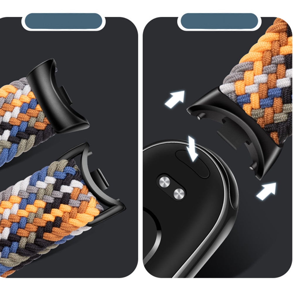 Techsuit W032 rem för Xiaomi Smart Band 9 / 8, Rosa