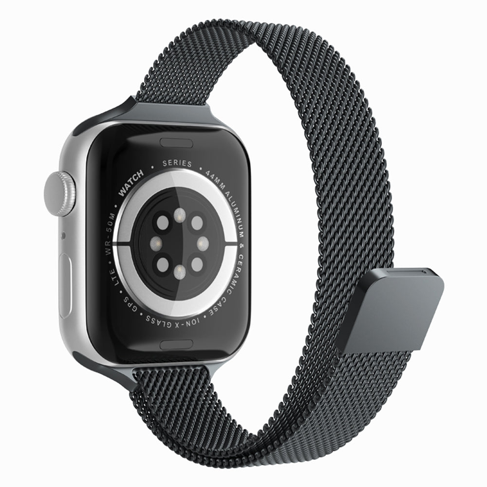 Techsuit W034 rem för Apple Watch 42mm / 41mm / 40mm / 38mm Series, Svart
