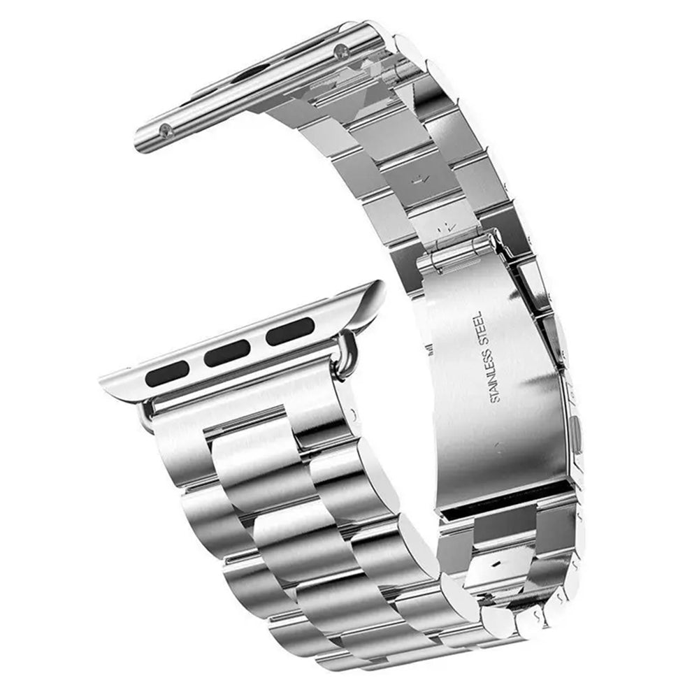 Techsuit W036 rem för Apple Watch 49mm / 46mm / 45mm / 44mm / 42mm Series, Silver
