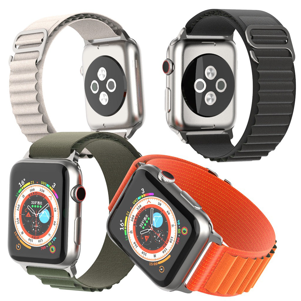Techsuit W037 rem för Apple Watch 42mm / 41mm / 40mm / 38mm Series, Vit
