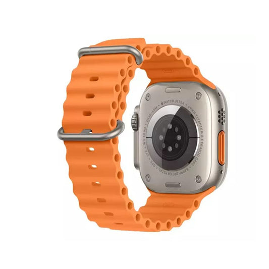 Techsuit W038-band för Apple Watch 49mm / 46mm / 45mm / 44mm / 42mm-serien, orange