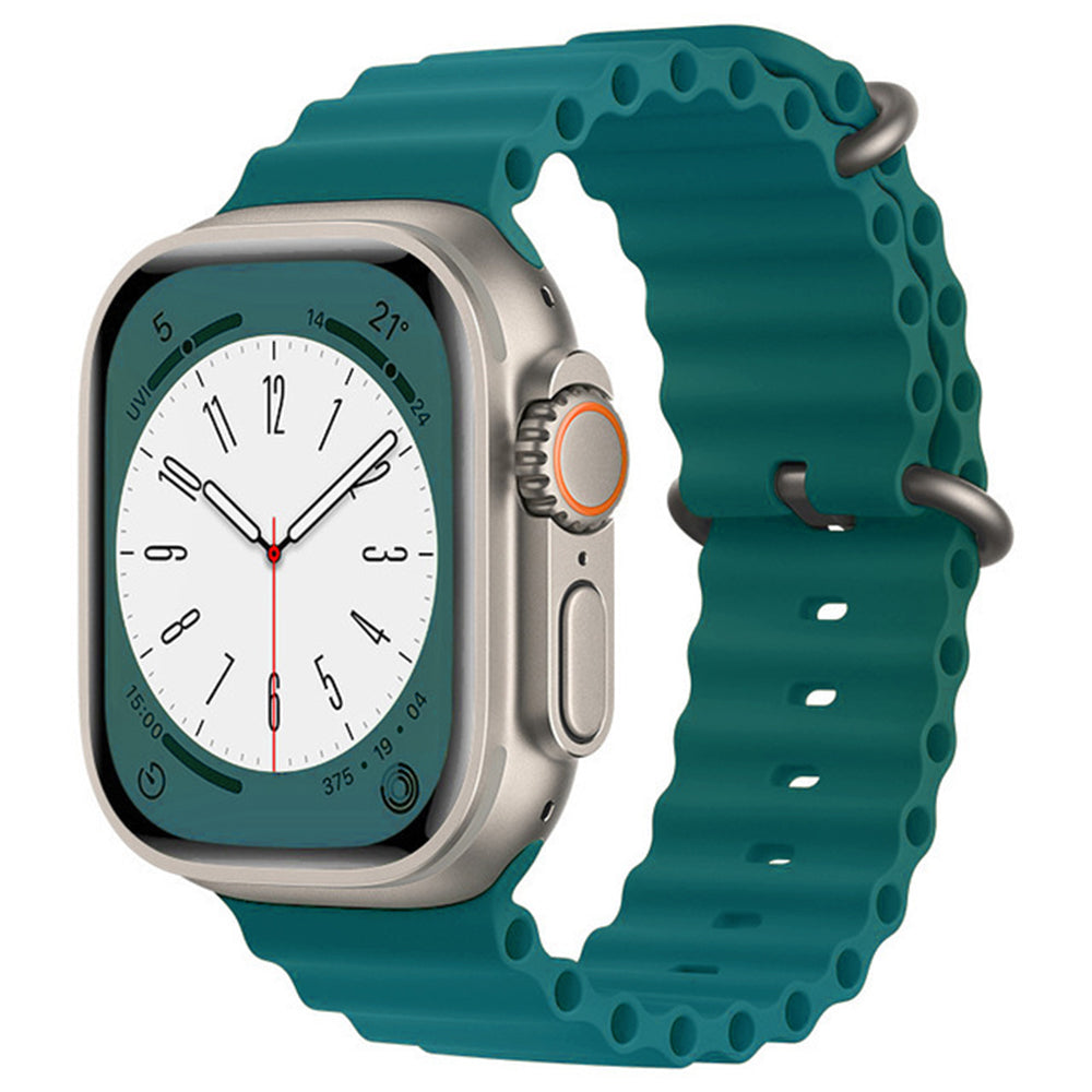 Techsuit W038 rem för Apple Watch 42mm / 41mm / 40mm / 38mm Series, Grön