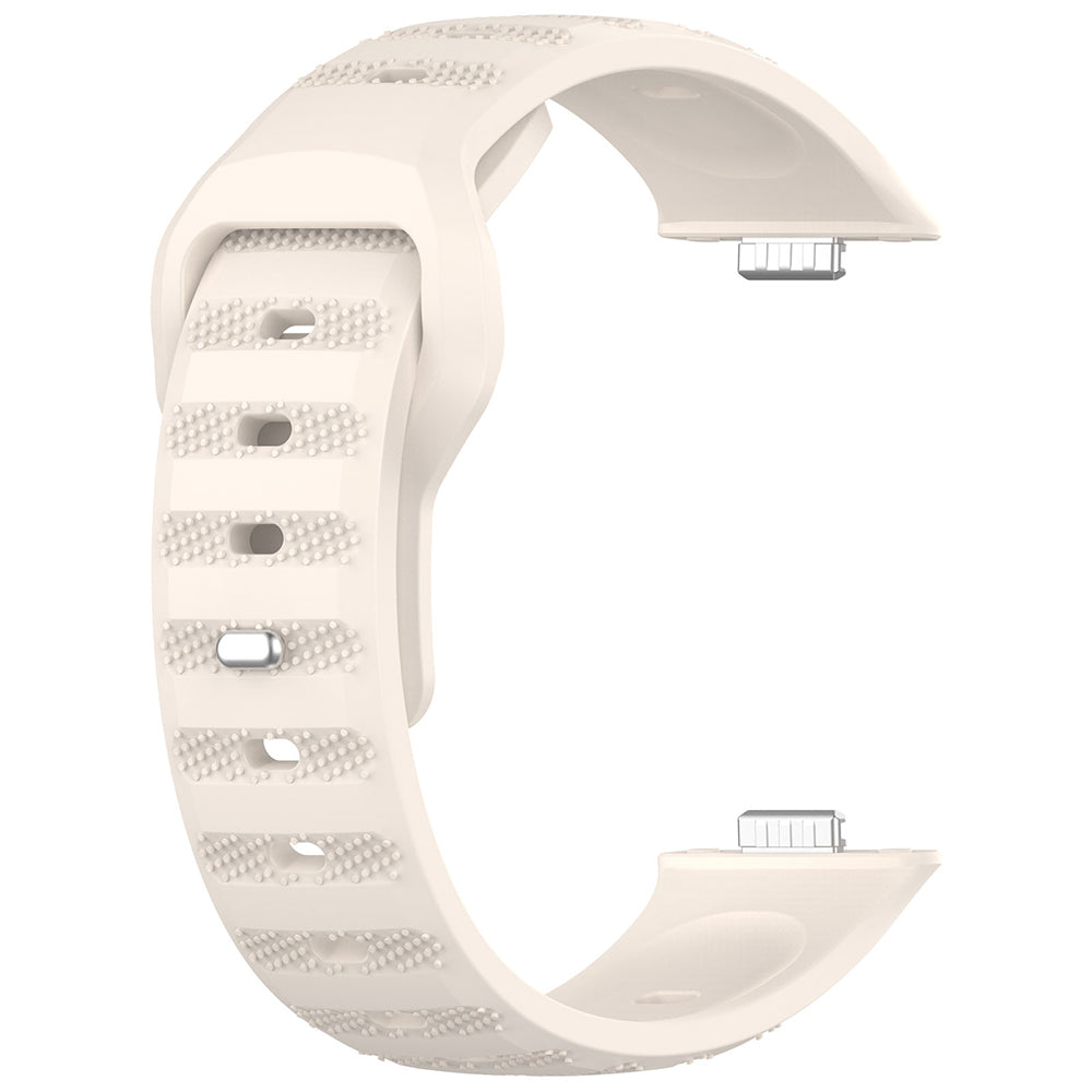 Techsuit W050 rem för Huawei Watch Fit 4 Pro / Fit 4 / Fit 3, Beige