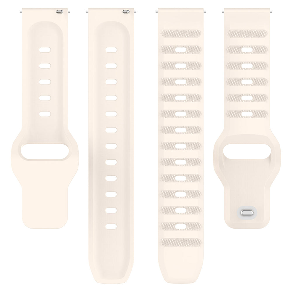 Techsuit W050 rem för Huawei Watch / Xiaomi Watch Series, 22mm, Beige