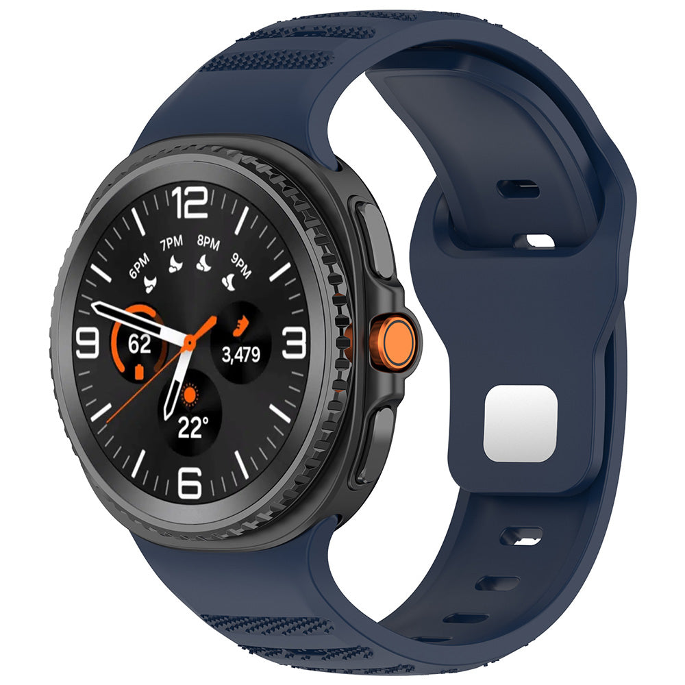 Techsuit W050 rem för Samsung Galaxy Watch 8 Classic / Watch8 44mm / Watch 8 40mm, Blå
