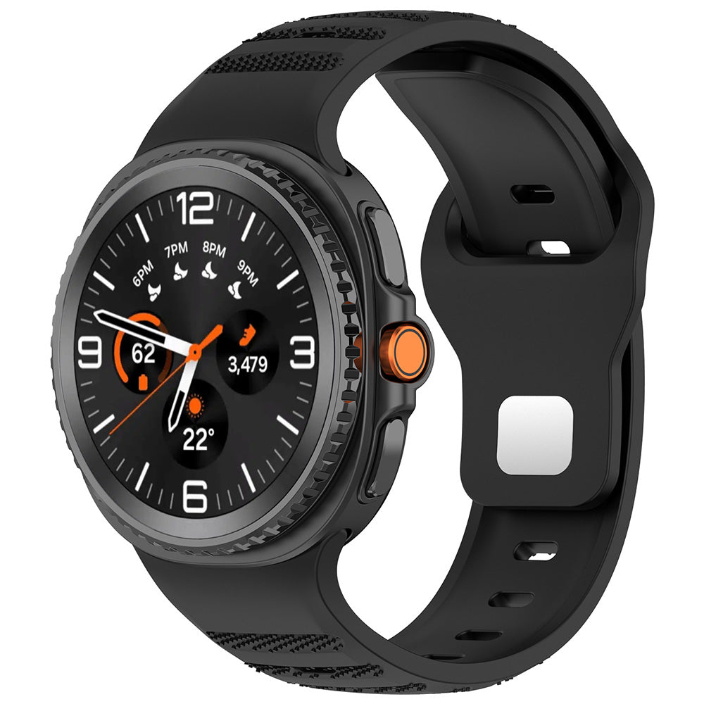 Techsuit W050 rem för Samsung Galaxy Watch8 / Watch8 Classic Series, Svart