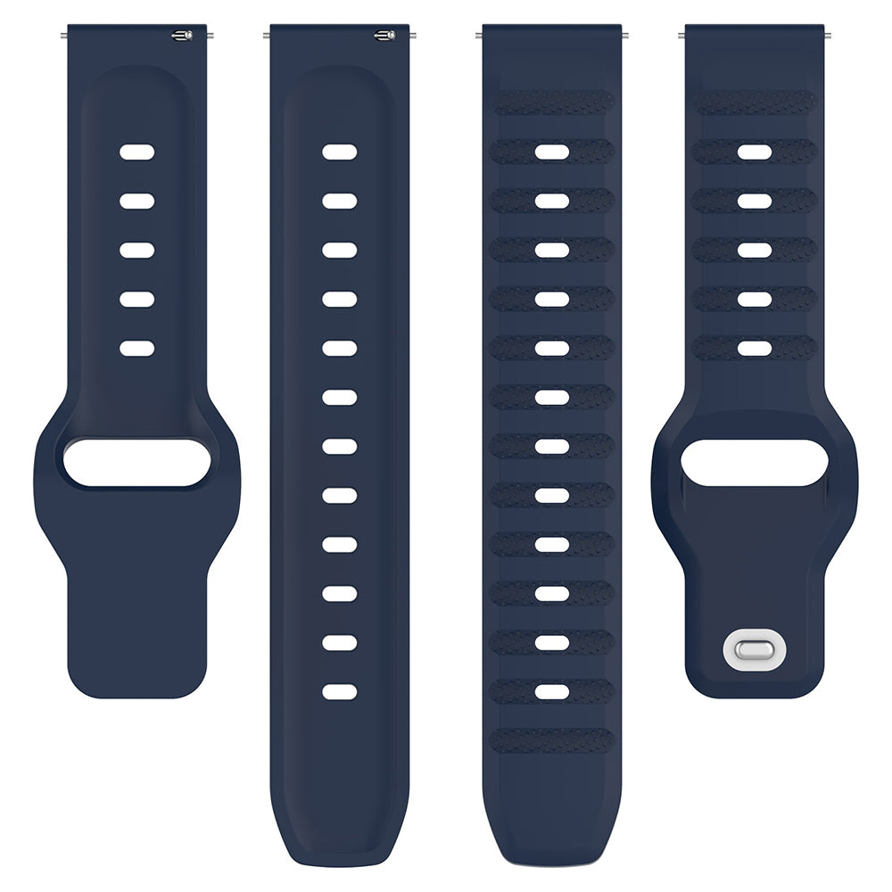 Techsuit W050 klockarmband för Samsung Galaxy Watch / Huawei Watch Series, 20mm, Blå